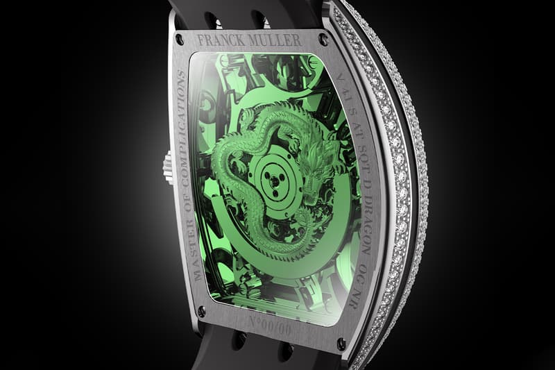 Franck Muller Cintrée Curvex Ryoko Kaneta Dragon Vanguard Dragon Slim Skeleton Limited Edition Info