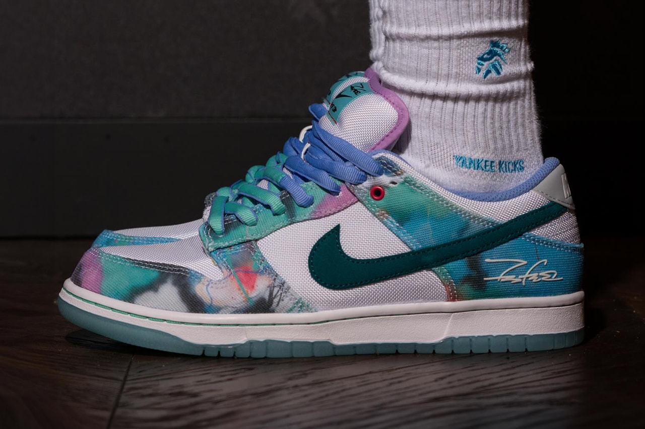 On-Foot Look at the Futura x Nike SB Dunk Low