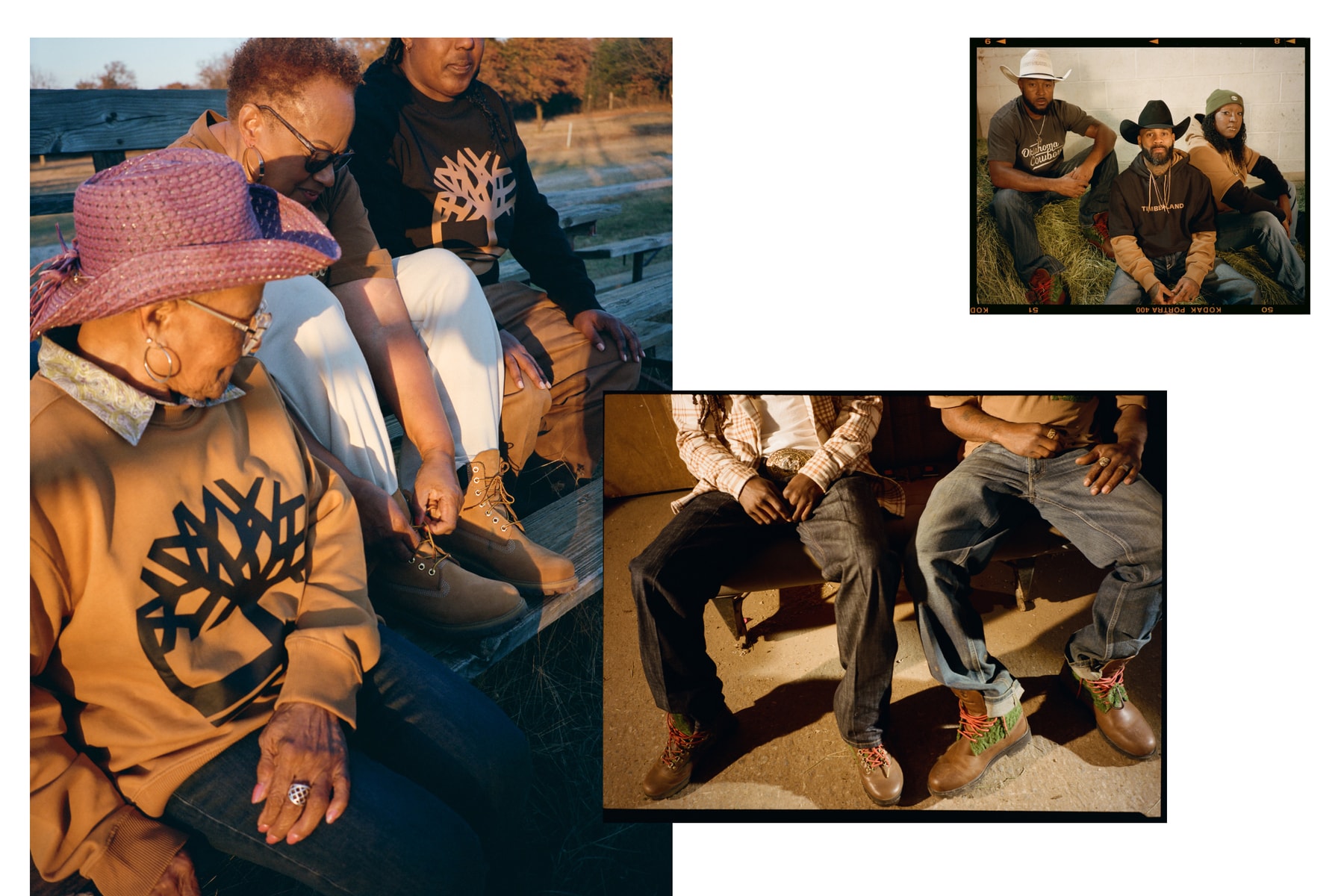 Timberland Black Pioneer Collection with Oklahoma Cowboys