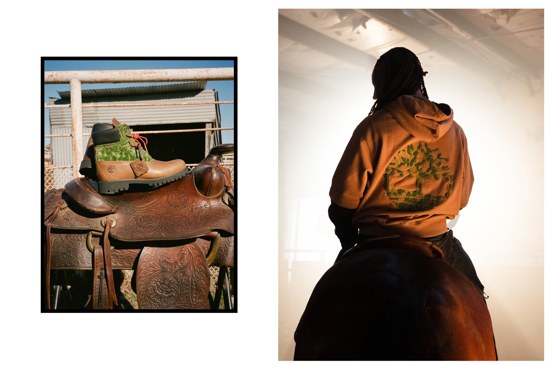 Timberland Black Pioneer Collection with Oklahoma Cowboys