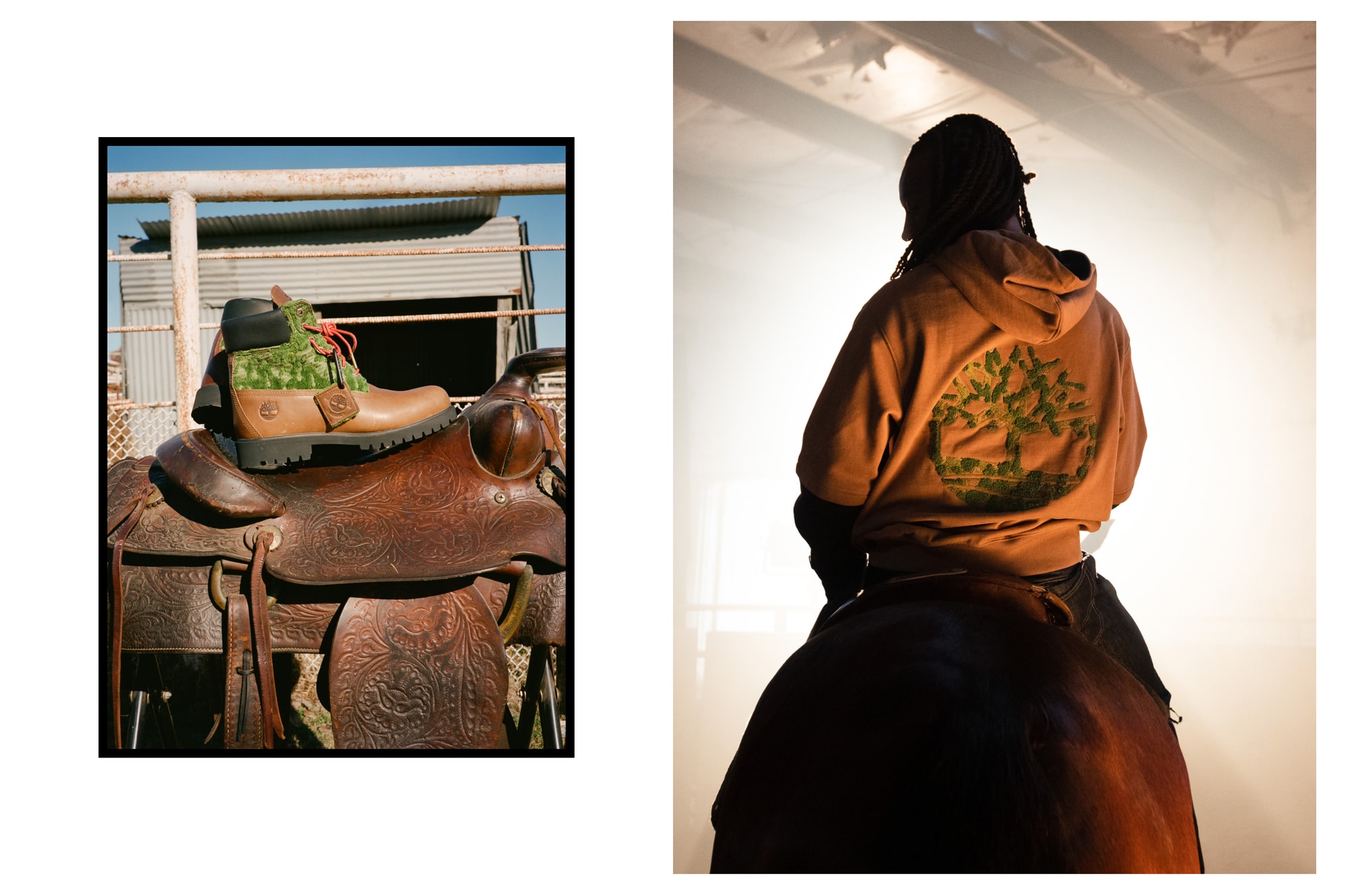 Timberland Black Pioneer Collection with Oklahoma Cowboys 