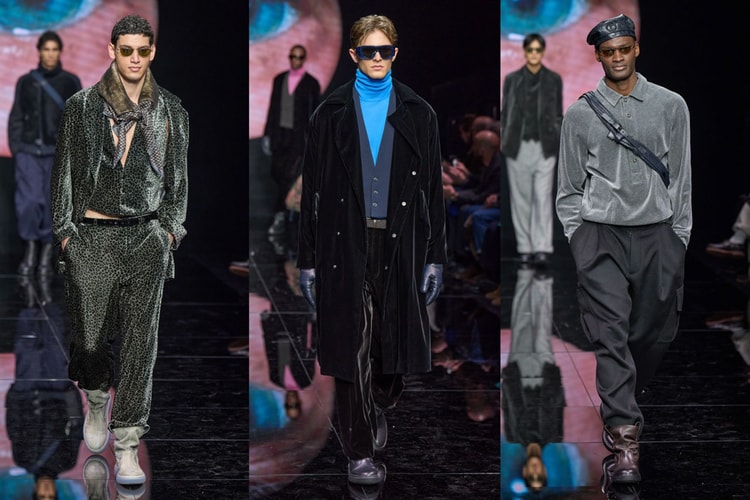Giorgio Armani Looks FW24 Right in the Eye