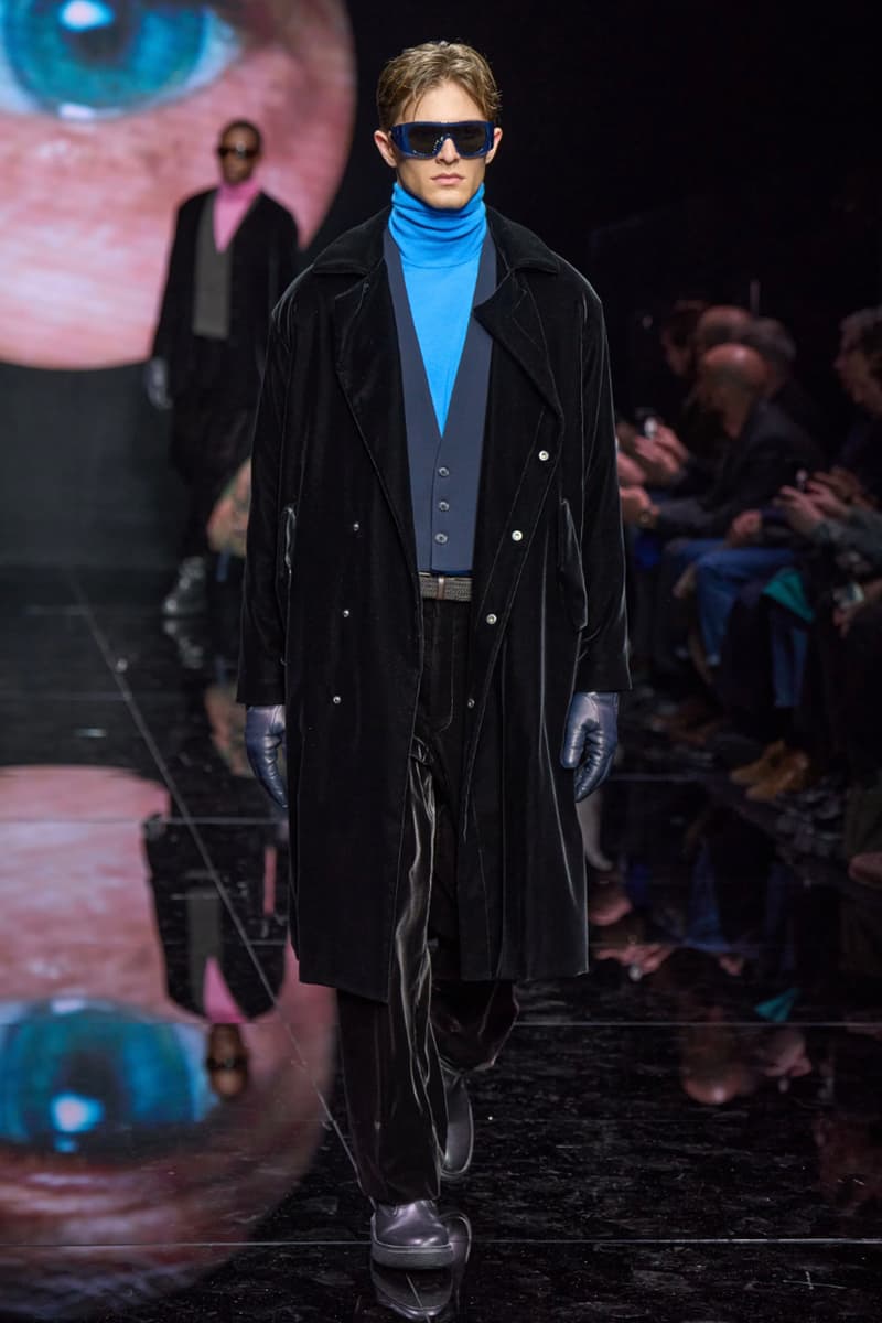 Giorgio Armani Fall/Winter 2024 Menswear Collection Milan Fashion Week Men's Runway Images