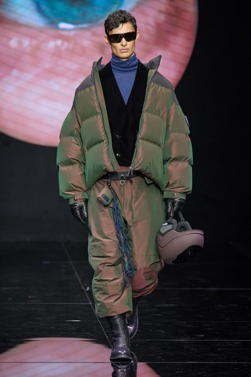 Giorgio Armani Fall/Winter 2024 Menswear Collection Milan Fashion Week Men's Runway Images