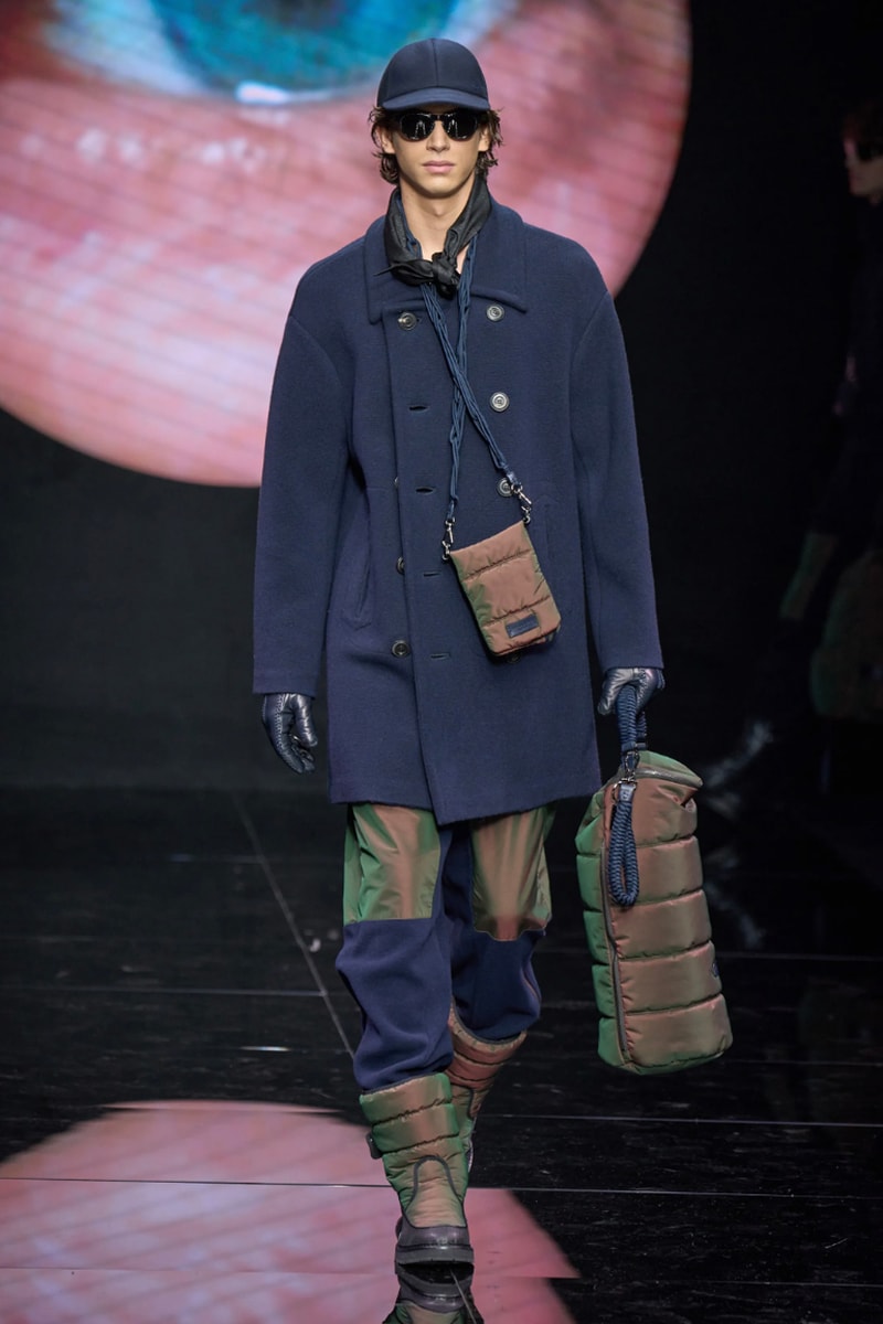 Giorgio Armani Fall/Winter 2024 Menswear Collection Milan Fashion Week Men's Runway Images