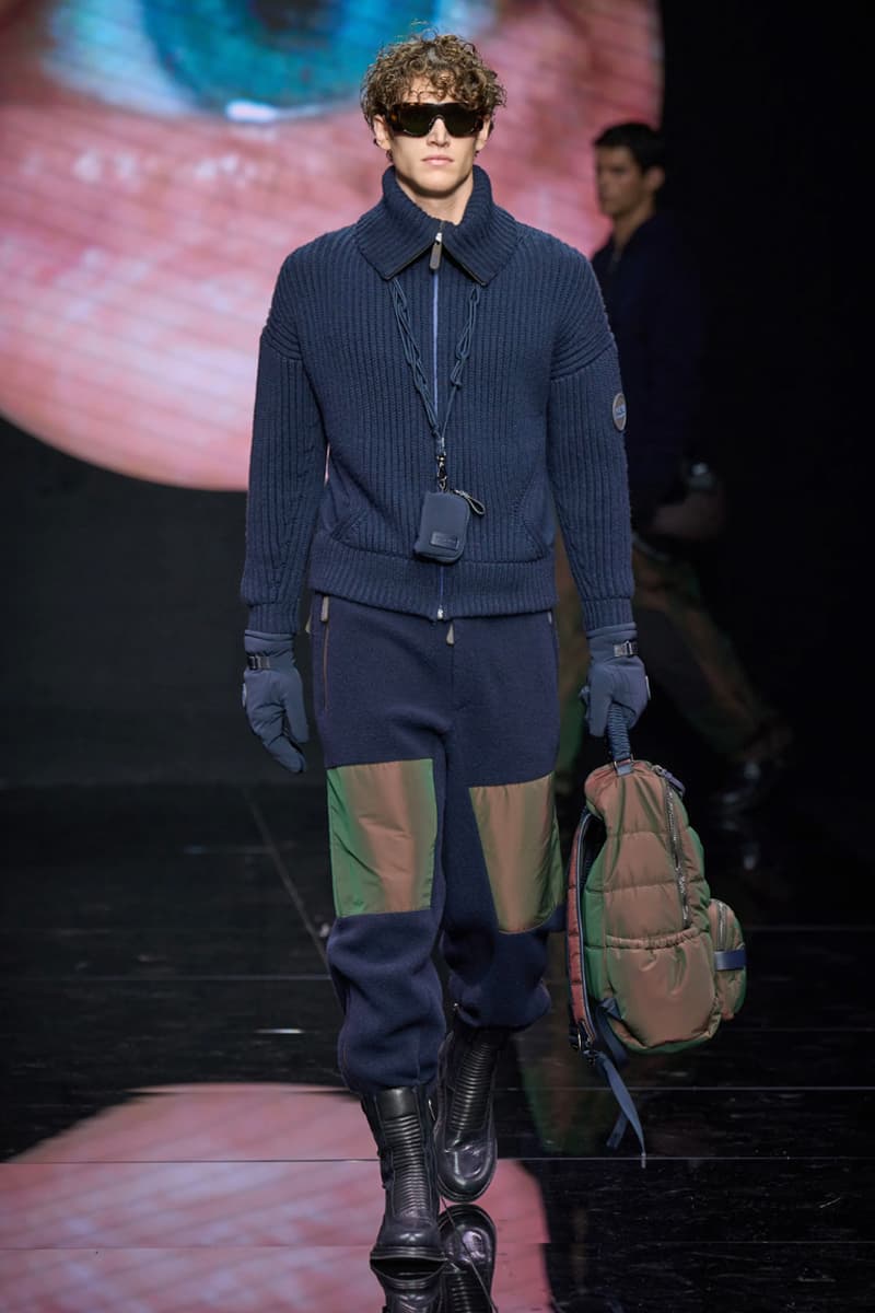 Giorgio Armani Fall/Winter 2024 Menswear Collection Milan Fashion Week Men's Runway Images