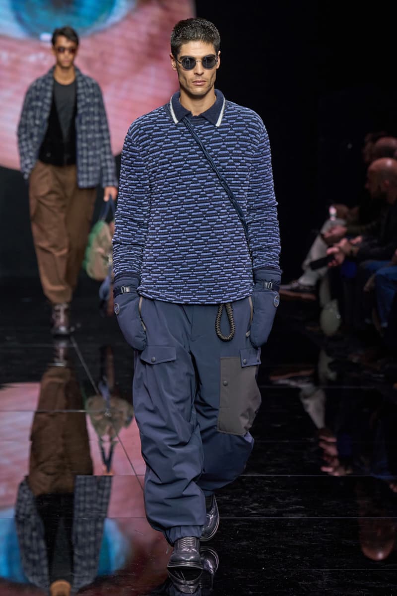 Giorgio Armani Fall/Winter 2024 Menswear Collection Milan Fashion Week Men's Runway Images