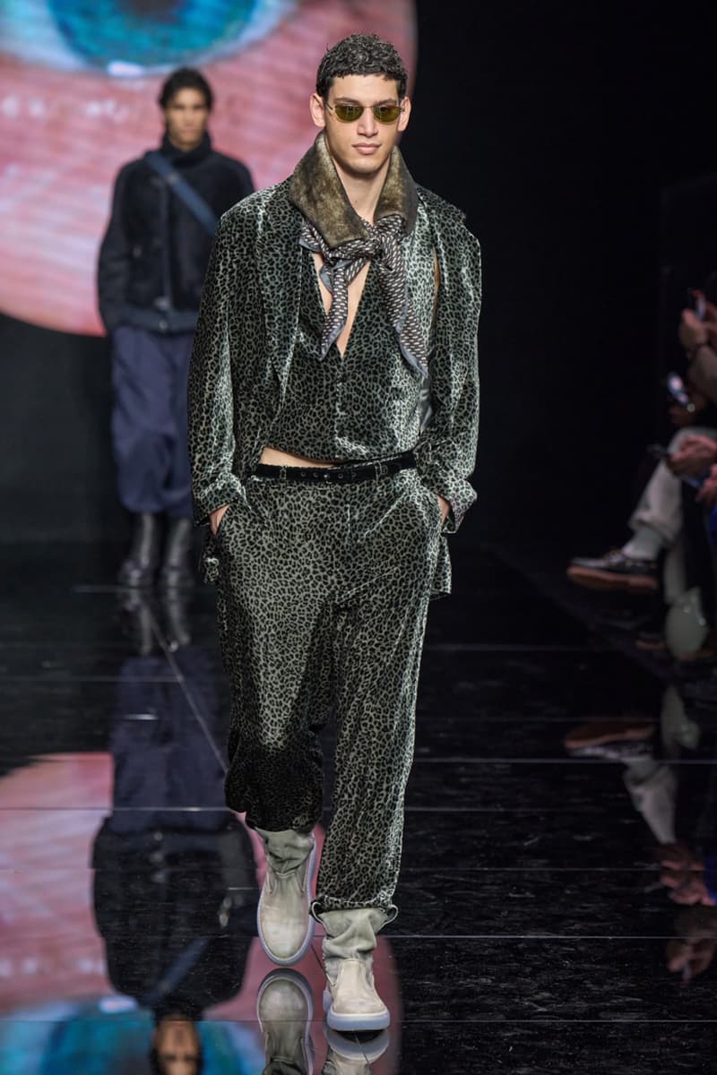 Giorgio Armani Fall/Winter 2024 Menswear Collection Milan Fashion Week Men's Runway Images