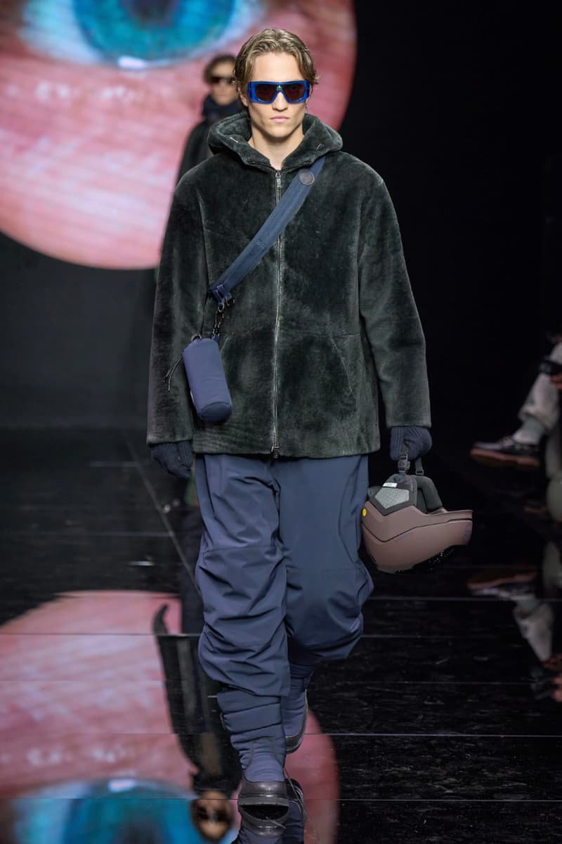 Giorgio Armani Fall/Winter 2024 Menswear Collection Milan Fashion Week Men's Runway Images