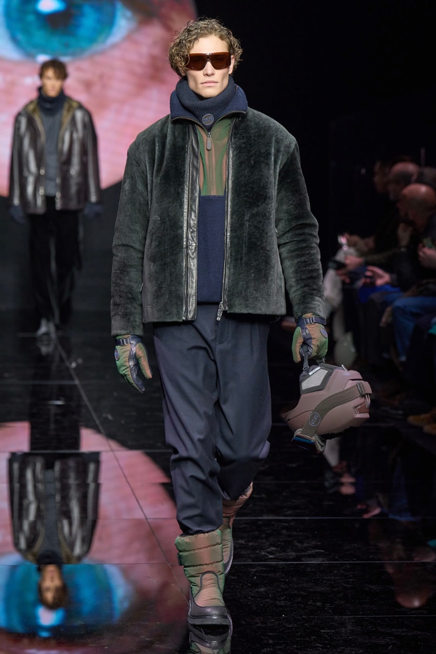 Giorgio Armani Fall/Winter 2024 Menswear Collection Milan Fashion Week Men's Runway Images