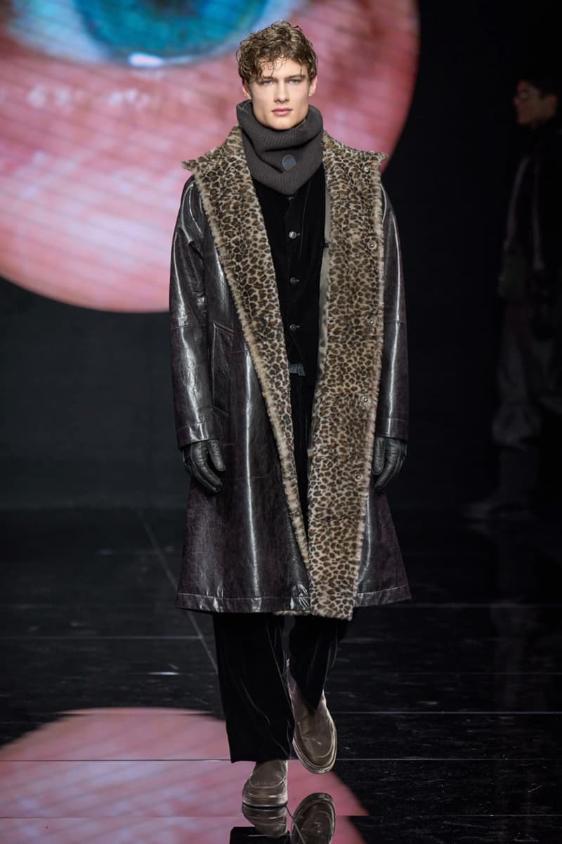 Giorgio Armani Fall/Winter 2024 Menswear Collection Milan Fashion Week Men's Runway Images