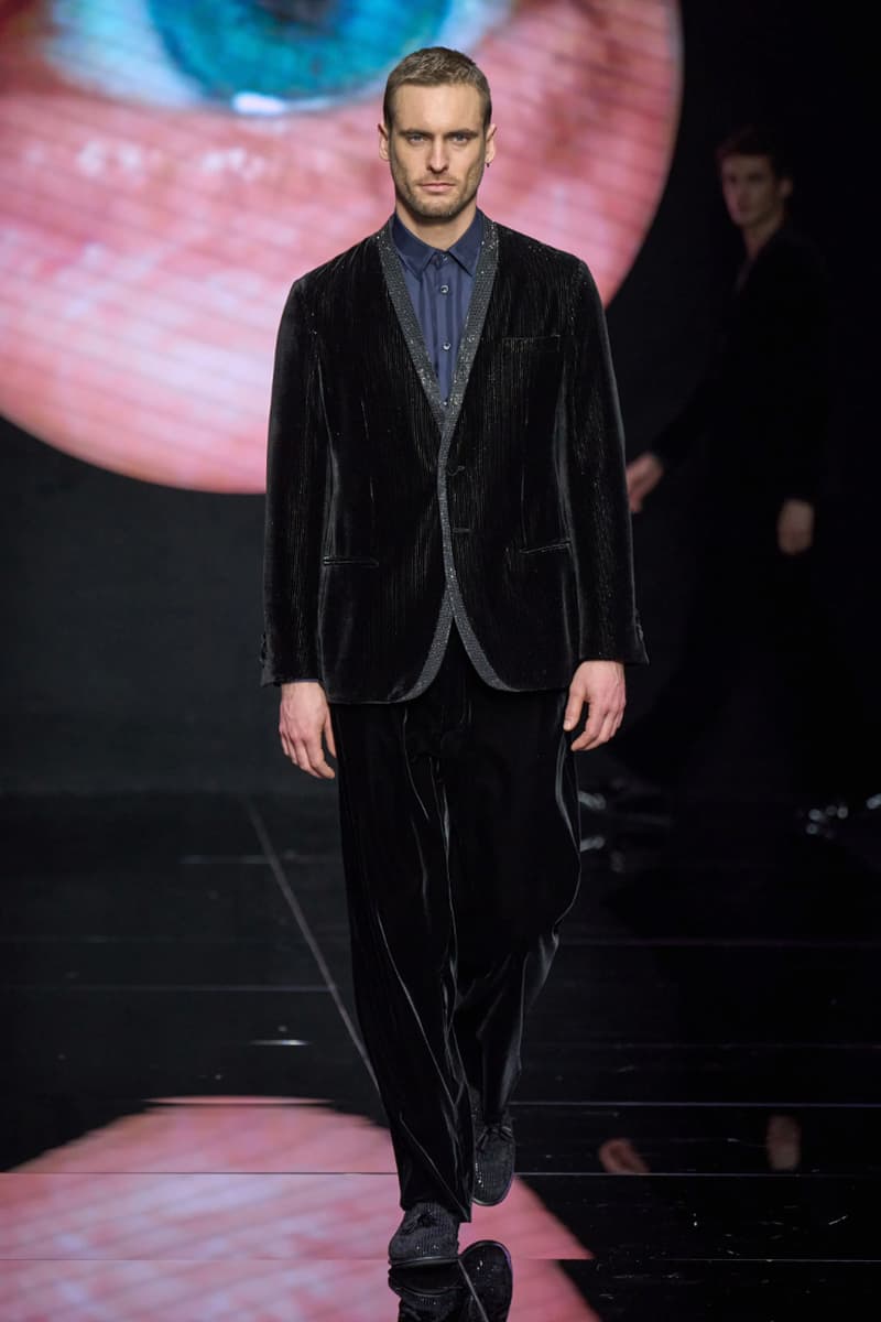 Giorgio Armani Fall/Winter 2024 Menswear Collection Milan Fashion Week Men's Runway Images