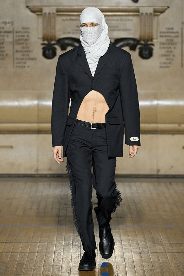 GmbH Fall Winter 2024 Paris Fashion Week menswear runway show Serhat Işık Benjamin Huseby
