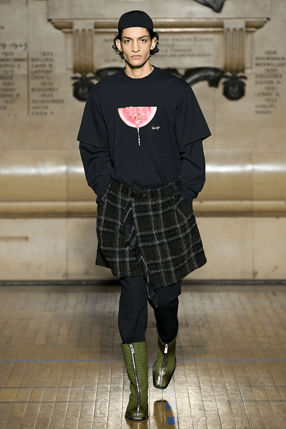 GmbH Fall Winter 2024 Paris Fashion Week menswear runway show Serhat Işık Benjamin Huseby