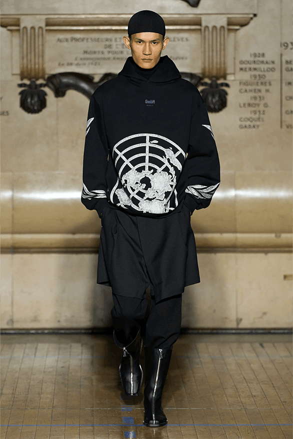 GmbH Fall Winter 2024 Paris Fashion Week menswear runway show Serhat Işık Benjamin Huseby