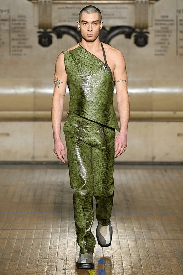 GmbH Fall Winter 2024 Paris Fashion Week menswear runway show Serhat Işık Benjamin Huseby