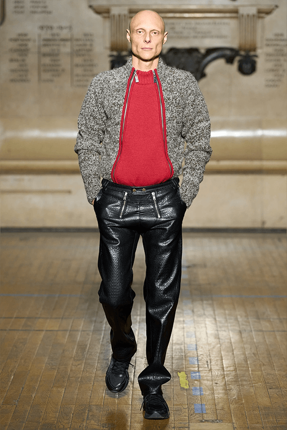 GmbH Fall Winter 2024 Paris Fashion Week menswear runway show Serhat Işık Benjamin Huseby