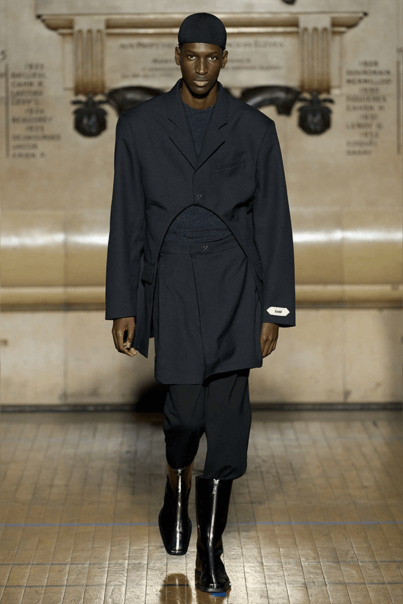 GmbH Fall Winter 2024 Paris Fashion Week menswear runway show Serhat Işık Benjamin Huseby