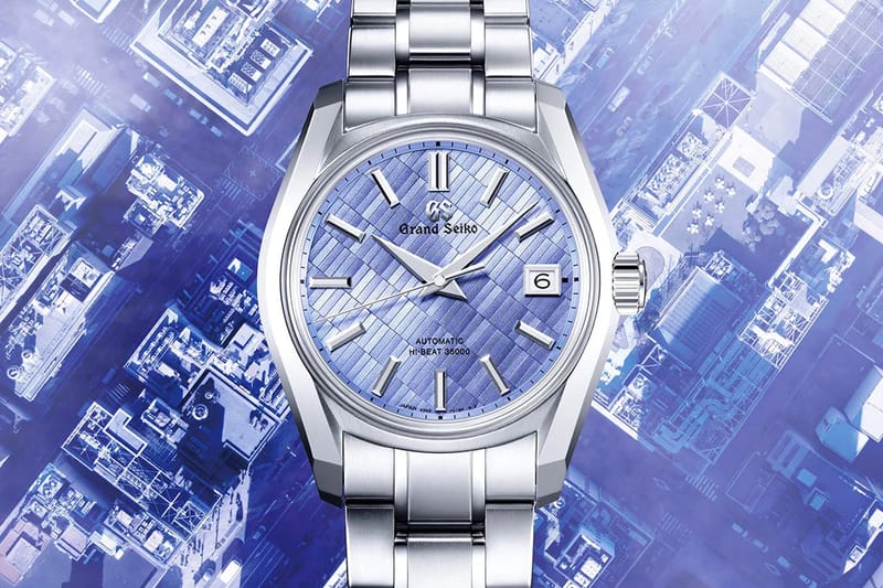 Grand Seiko Envisages an Aerial View of Ginza on the Limited-Edition SBGH317