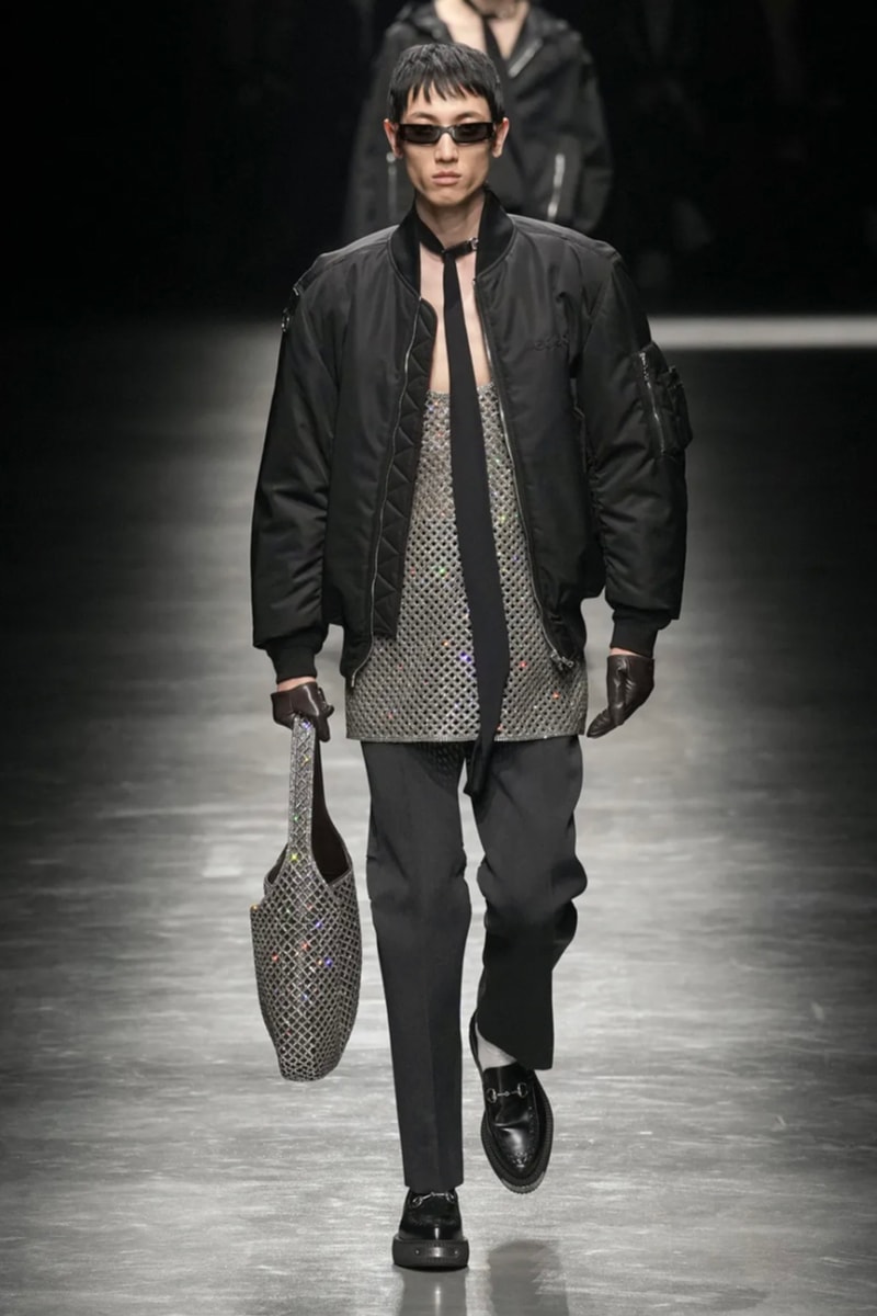Gucci Fall/Winter 2024 Menswear Collection Milan Fashion Week Men's Runway FW24