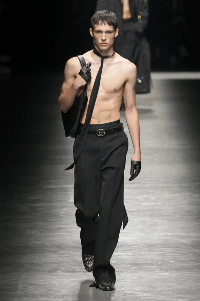 Gucci Fall/Winter 2024 Menswear Collection Milan Fashion Week Men's Runway FW24