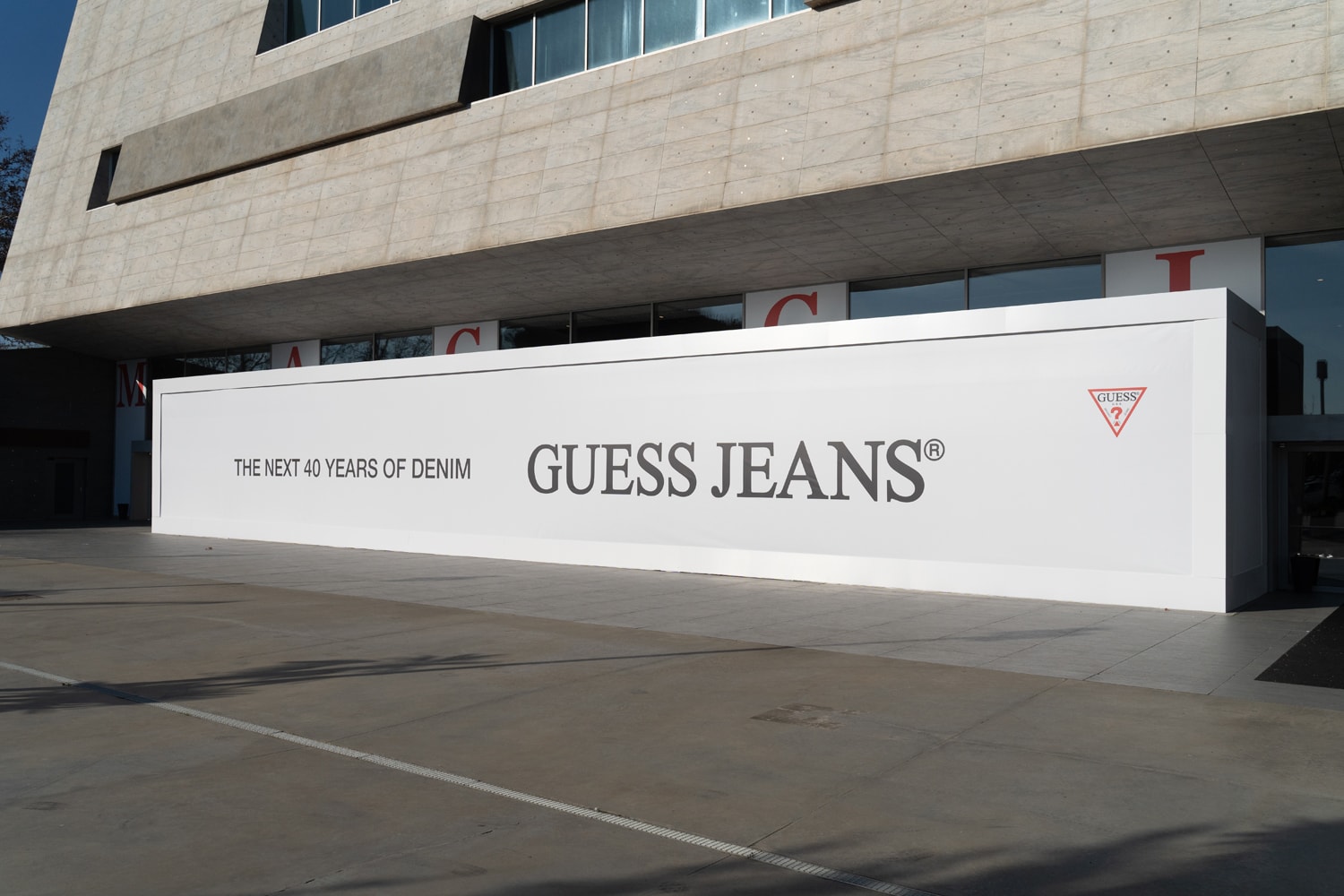 GUESS JEANS THE NEXT 40 YEARS OF DENIM Experience Pitti Immagine Uomo 105 Info Nicolai Marciano Pre-Fall 2024