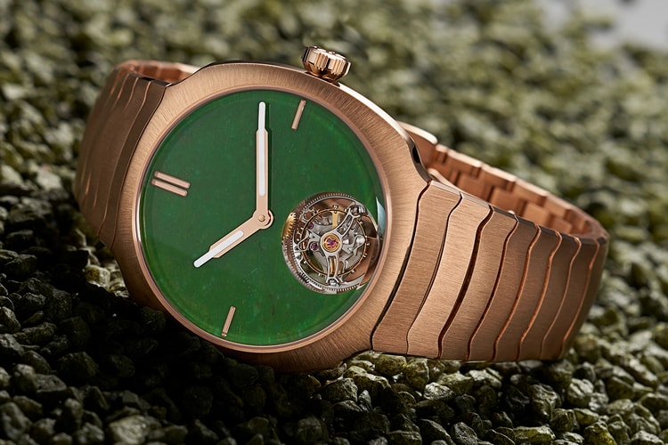 H. Moser & Cie.’s New Streamliner Tourbillon Features a Rare Jade Dial
