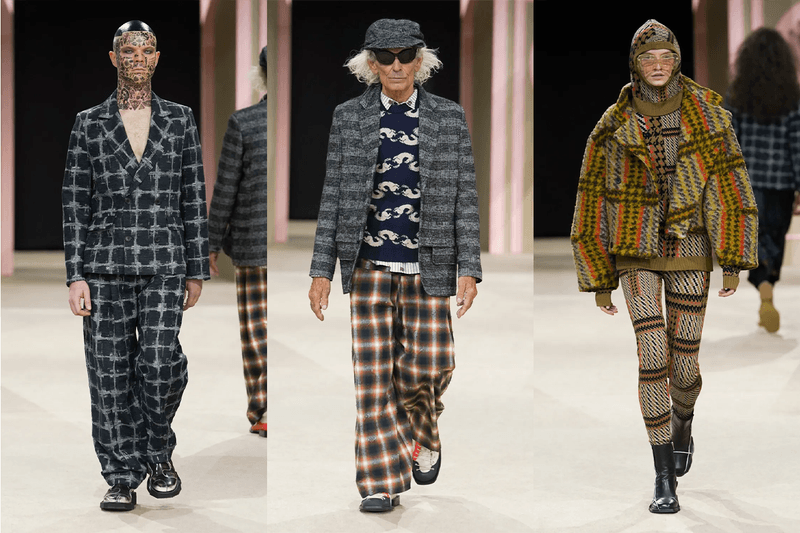 Henrik Vibskov FW24 “Daily Chewing Gum Therapy” Purées Prints and Patterns