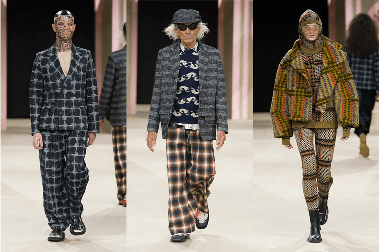 Henrik Vibskov FW24 “Daily Chewing Gum Therapy” Purées Prints and Patterns