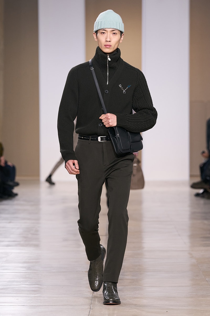 Hermes Fall Winter 2024 Paris Fashion Week menswear runway show Véronique Nichanian quiet luxury french birkin kelly