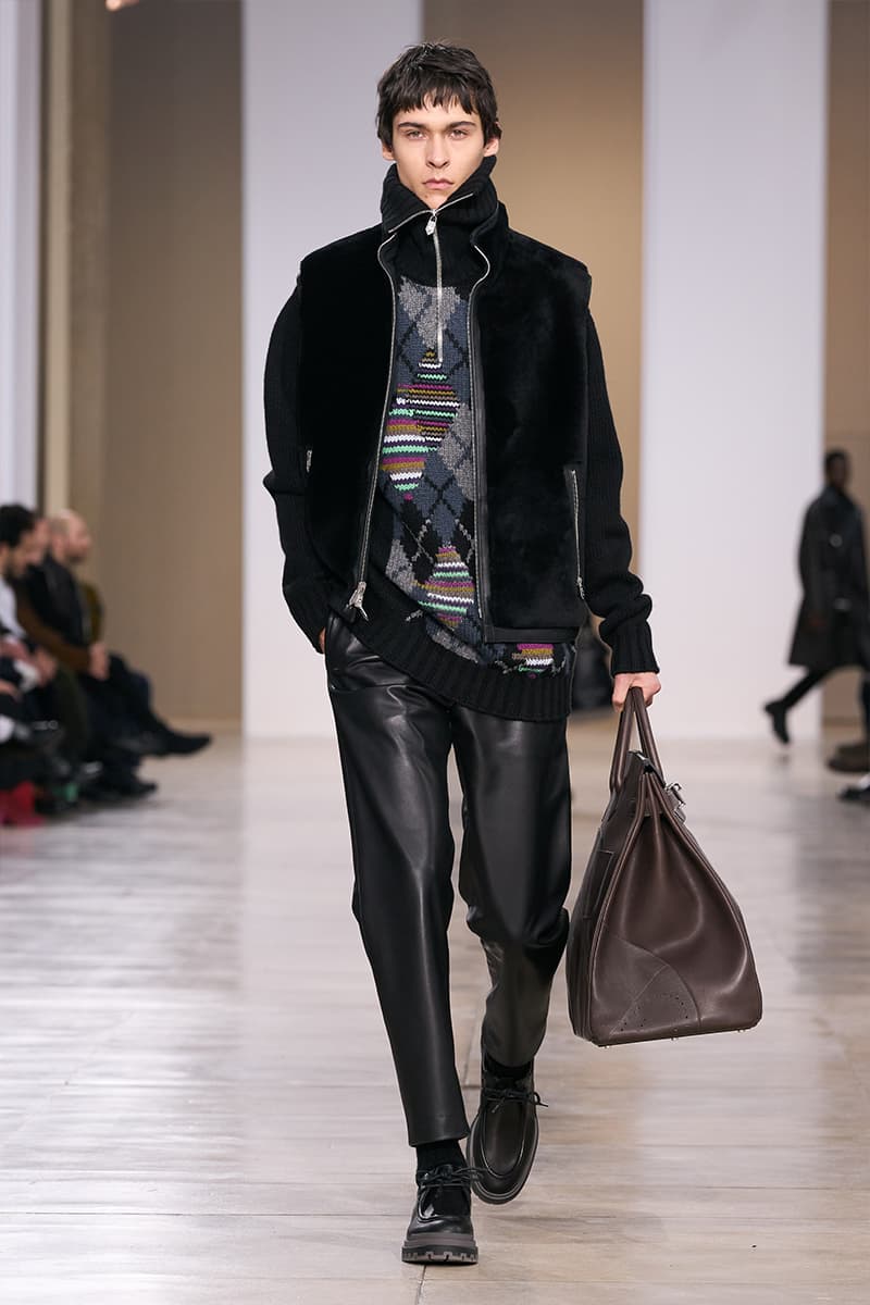 Hermes Fall Winter 2024 Paris Fashion Week menswear runway show Véronique Nichanian quiet luxury french birkin kelly