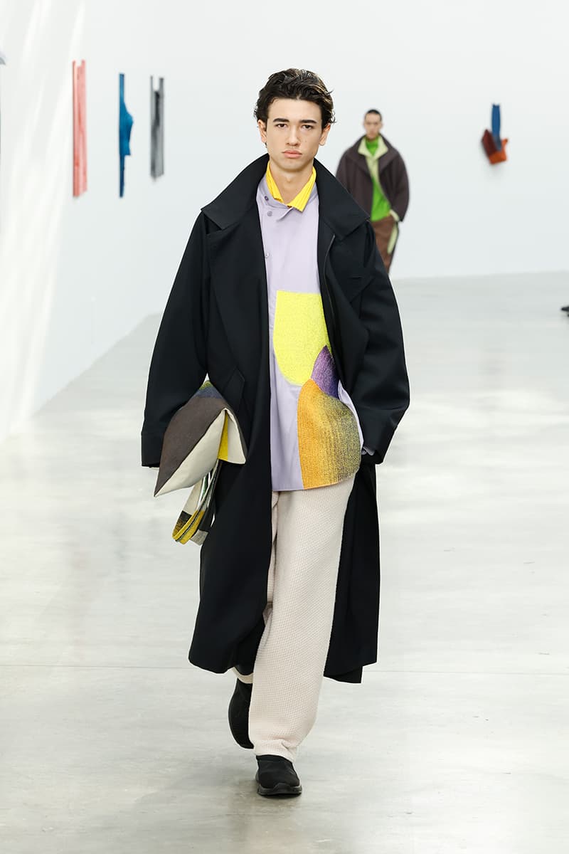 Issey Miyake Fall Winter 2024 Paris Fashion Week menswear Satoshi Kondo runway show Issey Miyake Continues To Find the Beauty in Movement for FW24 homme plisse