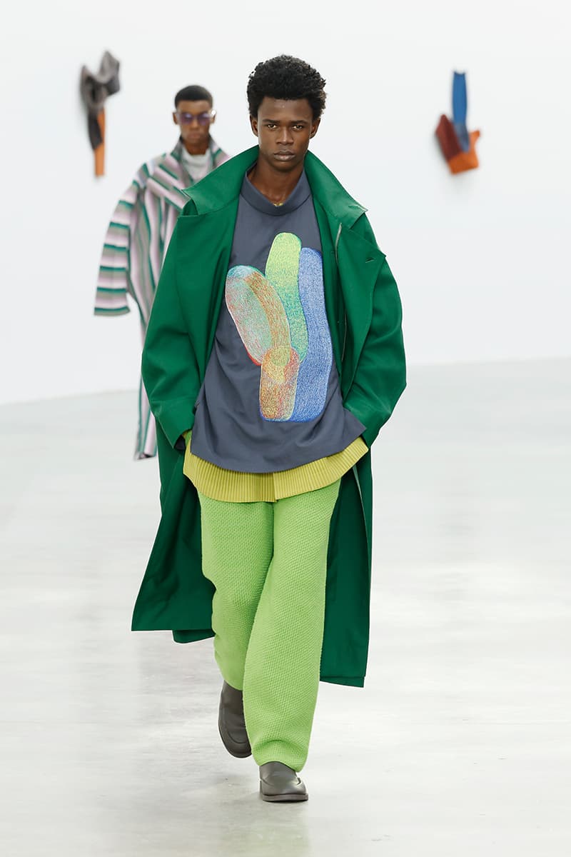 Issey Miyake Fall Winter 2024 Paris Fashion Week menswear Satoshi Kondo runway show Issey Miyake Continues To Find the Beauty in Movement for FW24 homme plisse