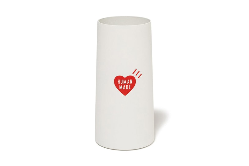HUMAN MADE Unveils Third Houseware Capsule tissue box trash can nigo pharrell fashion week paris collection price link drop home goods handy wiper makeup tool kit box bread case shop images