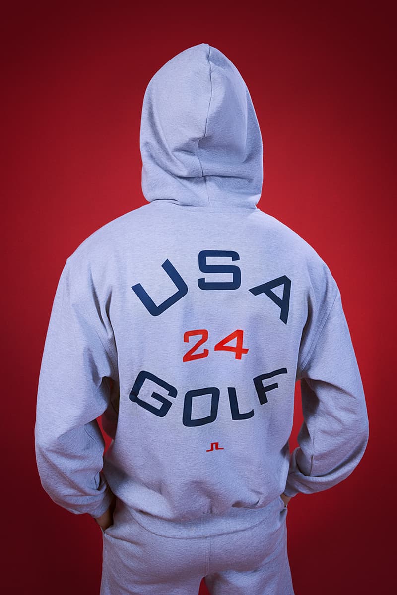 j lindeberg team usa olympic golf team paris official sponsor partner apparel gear red white blue men women