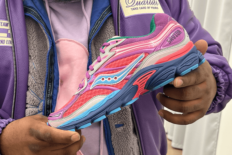 Jae Tips Saucony ProGrid Omni 9 Interview Feature sneakers footwear collaboration Paris fashion week