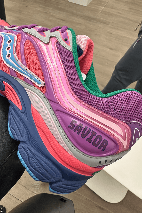 Jae Tips Saucony ProGrid Omni 9 Interview Feature sneakers footwear collaboration Paris fashion week