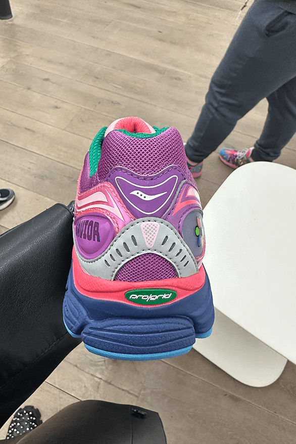 Jae Tips Saucony ProGrid Omni 9 Interview Feature sneakers footwear collaboration Paris fashion week