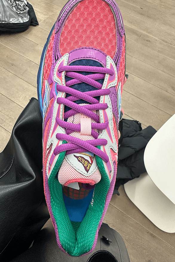 Jae Tips Saucony ProGrid Omni 9 Interview Feature sneakers footwear collaboration Paris fashion week