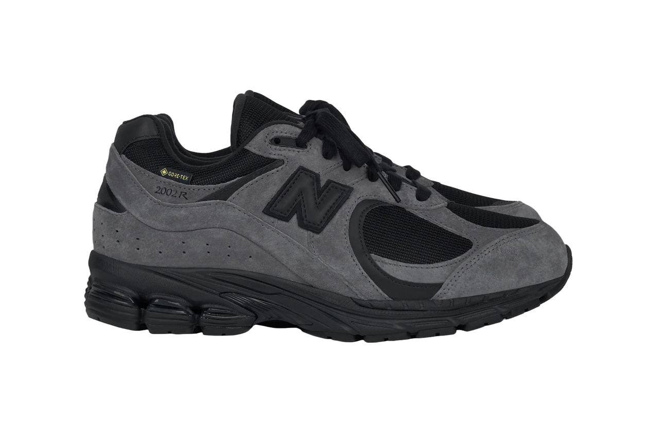 jjjjound new balance 2002r gore tex grey black first look leak justin saunders official info release date photos price