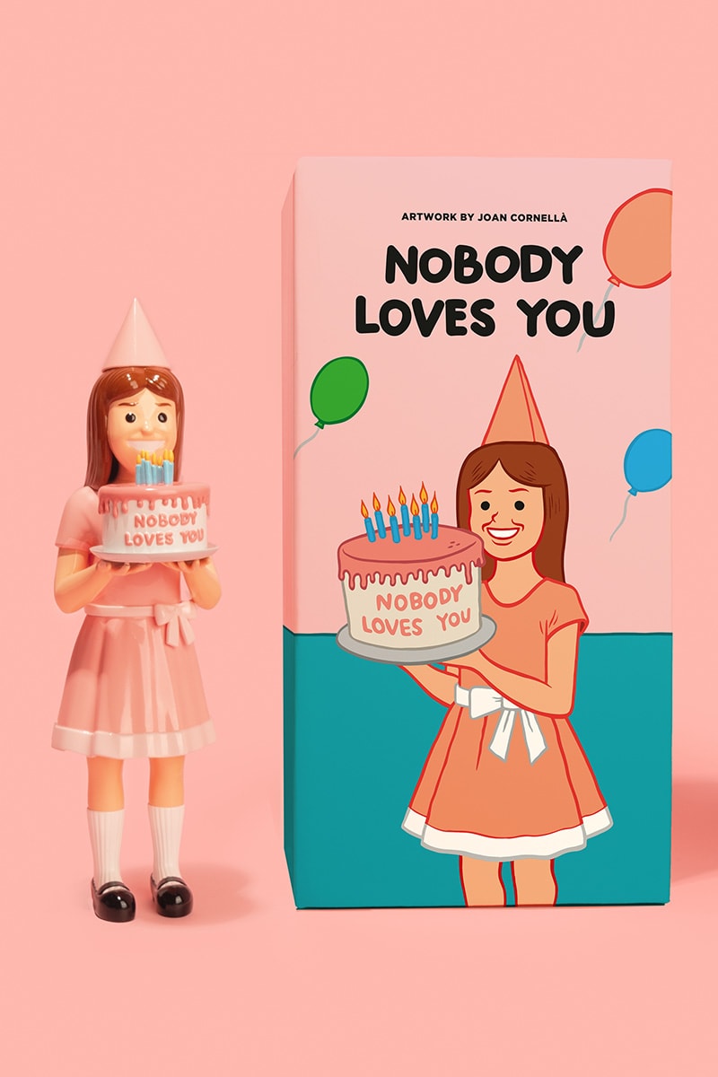 Joan Cornellà "Nobody Loves You" Vinyl Figure AllRightsReserved DDTStore Release Info