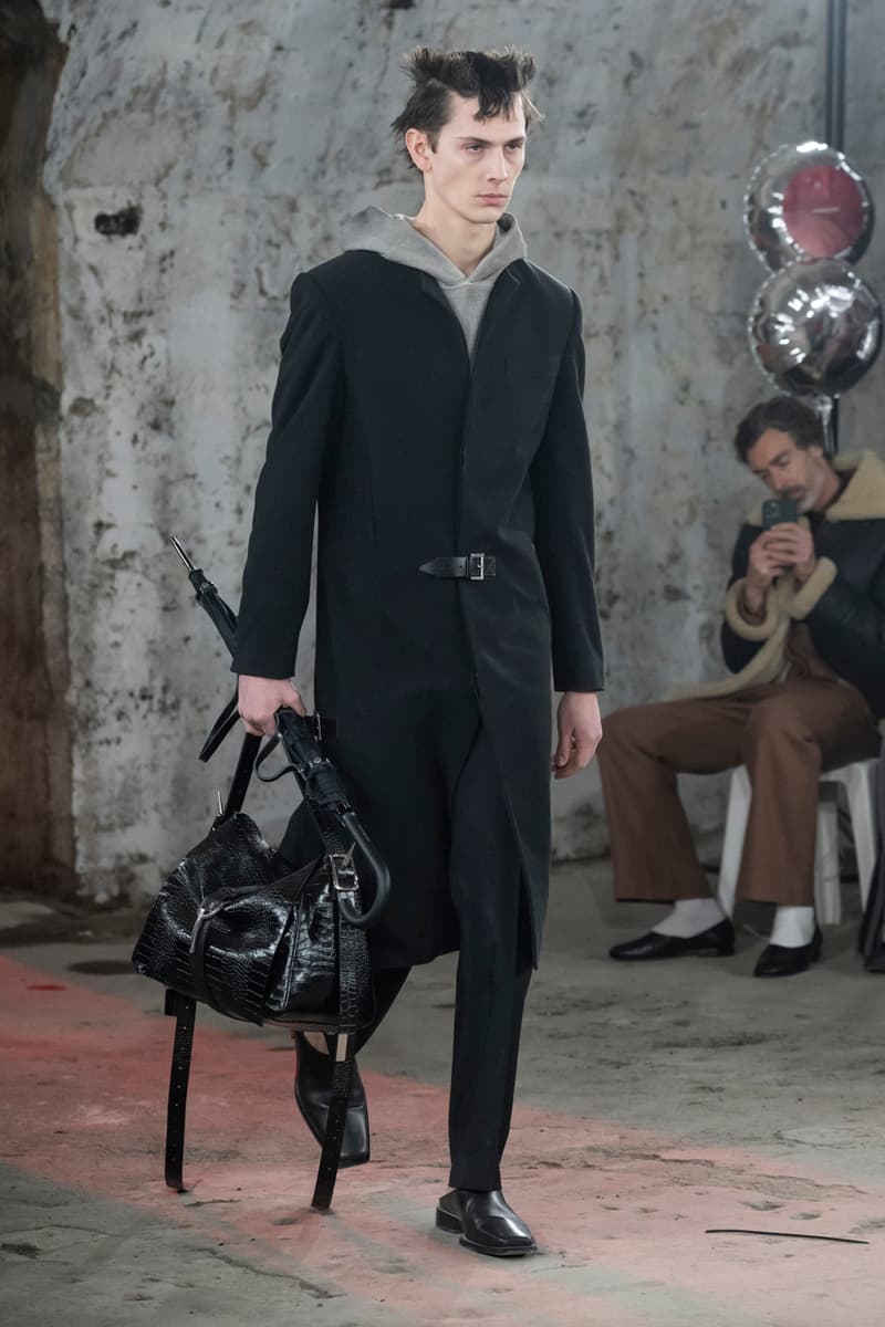 JORDANLUCA Fall/Winter 2024 Collection Milan Fashion Week Men's Runway Images