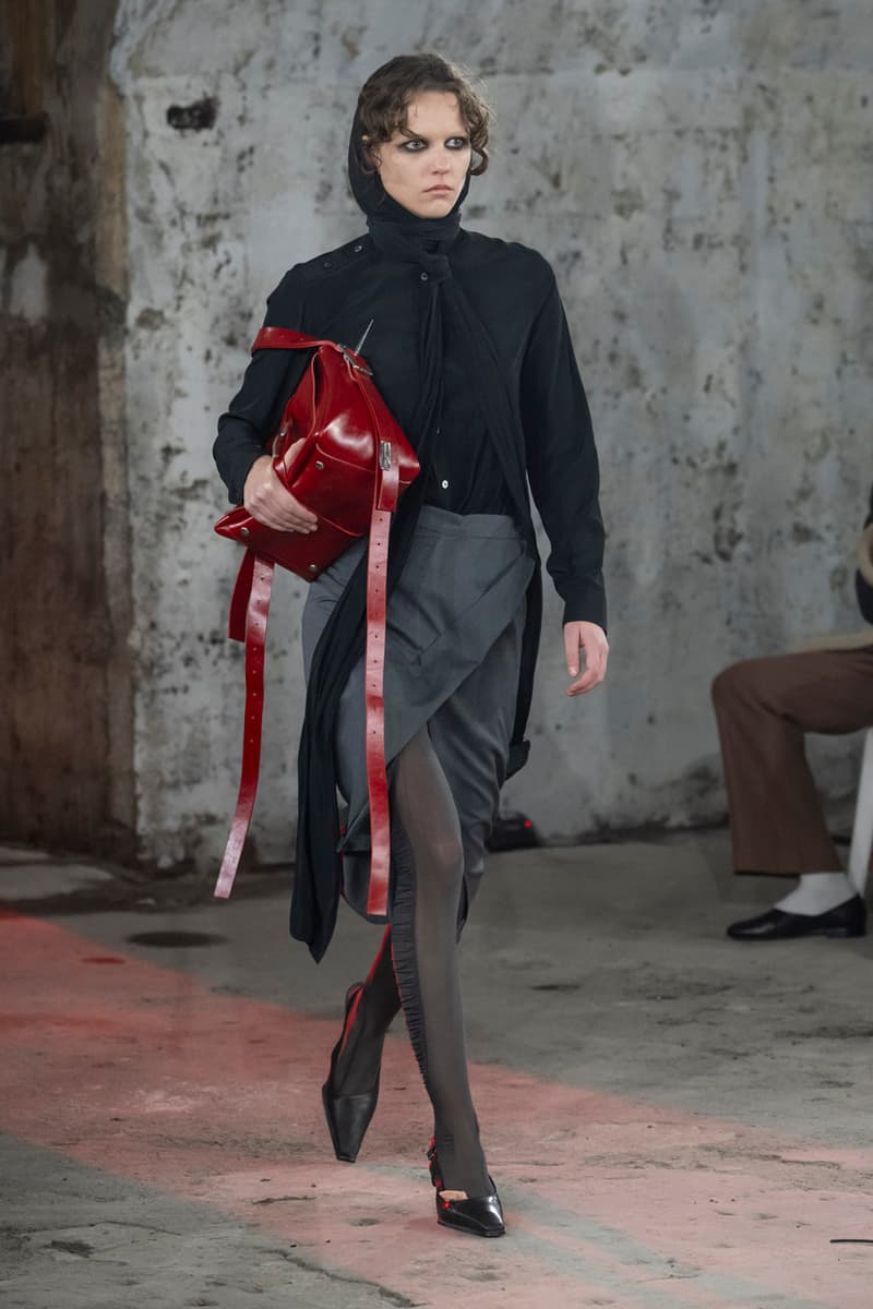 JORDANLUCA Fall/Winter 2024 Collection Milan Fashion Week Men's Runway Images