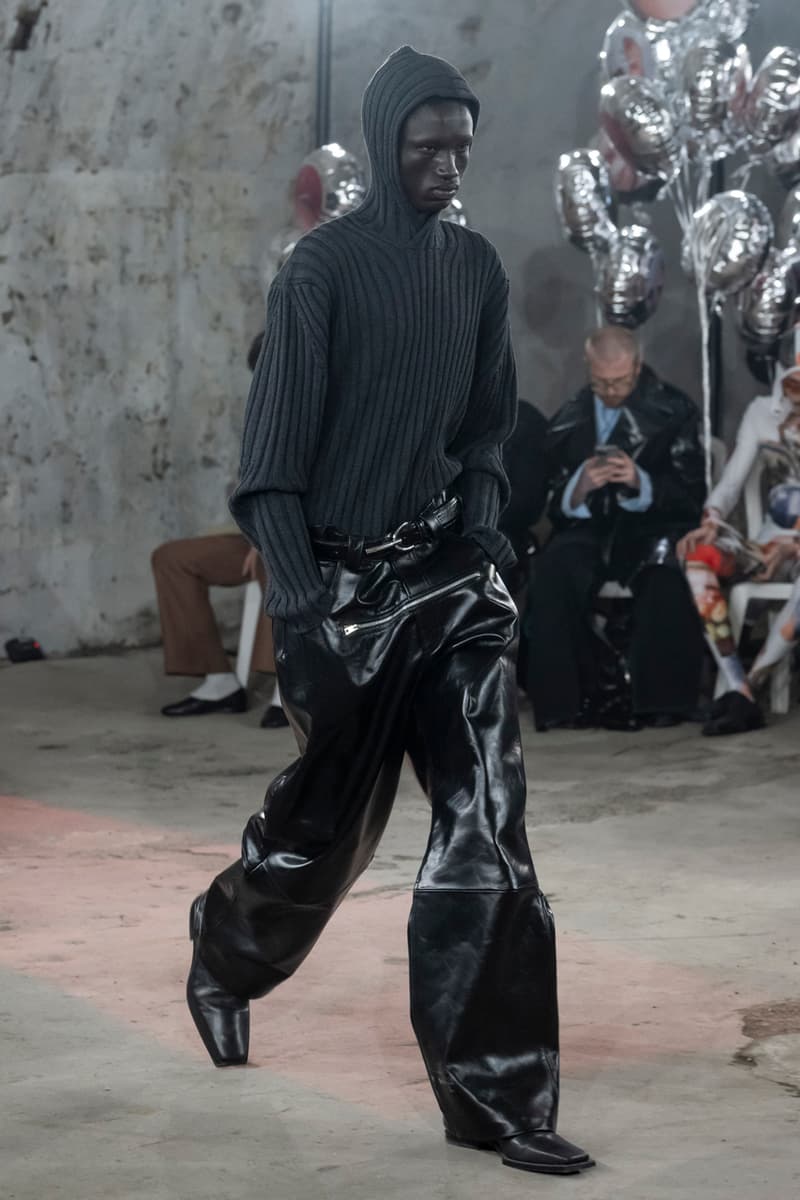 JORDANLUCA Fall/Winter 2024 Collection Milan Fashion Week Men's Runway Images