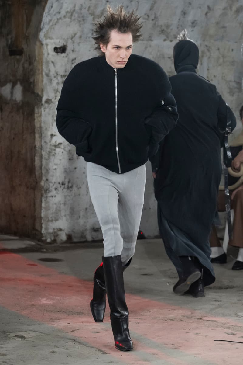 JORDANLUCA Fall/Winter 2024 Collection Milan Fashion Week Men's Runway Images