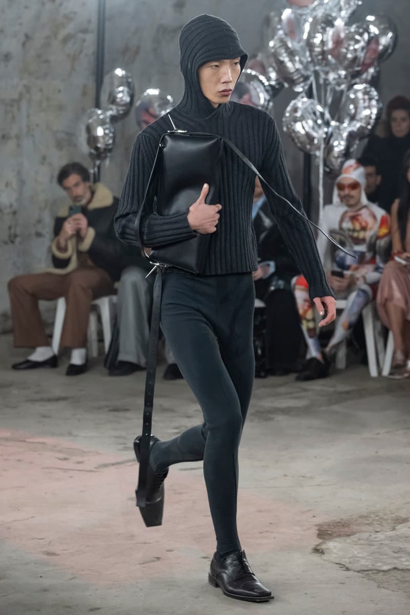 JORDANLUCA Fall/Winter 2024 Collection Milan Fashion Week Men's Runway Images