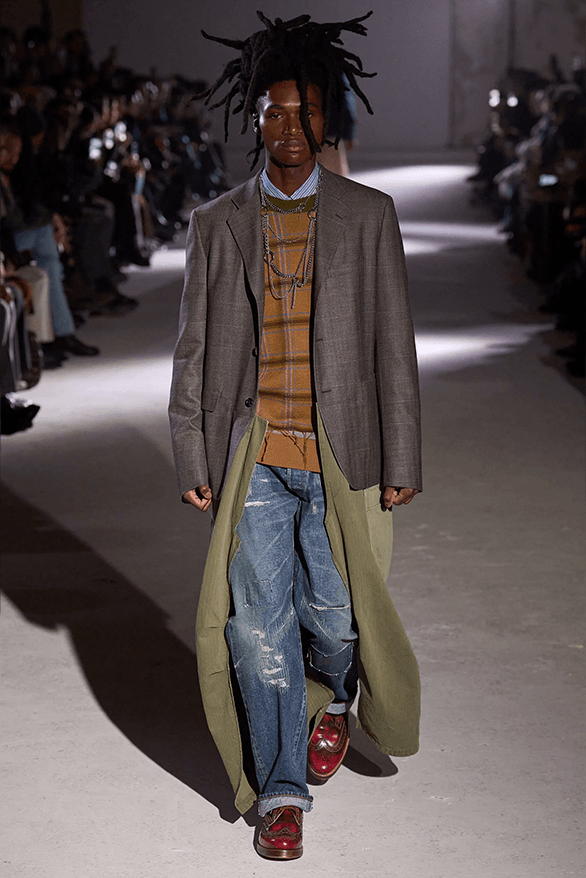 Junya Watanabe MAN Fall Winter 2024 Paris Fashion Week menswear runway show