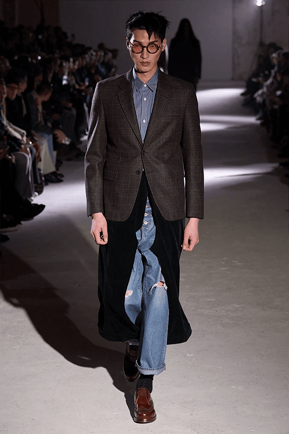 Junya Watanabe MAN Fall Winter 2024 Paris Fashion Week menswear runway show