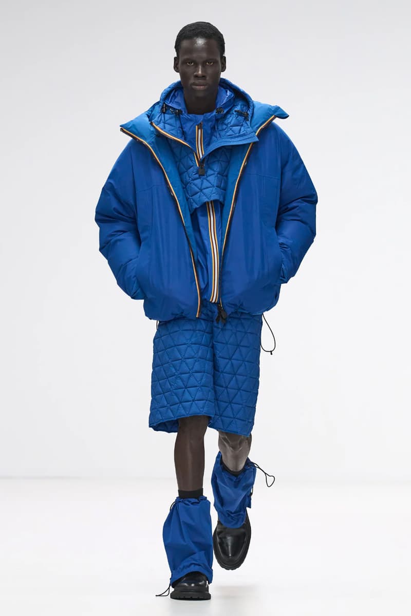 K-Way Fall/Winter 2024 Collection Milan Fashion Week Men's Runway Images