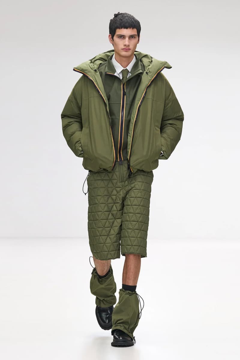 K-Way Fall/Winter 2024 Collection Milan Fashion Week Men's Runway Images